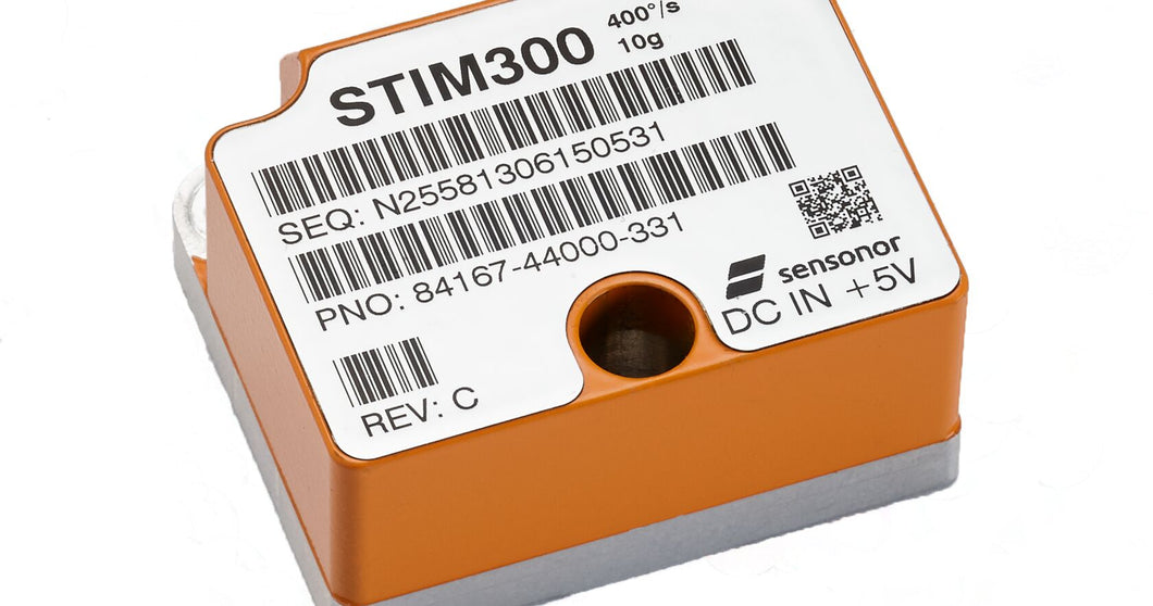 STIM300 - Commercial MEMS IMU which integrates with SPAN® technology to deliver 3D position, velocity and attitude.