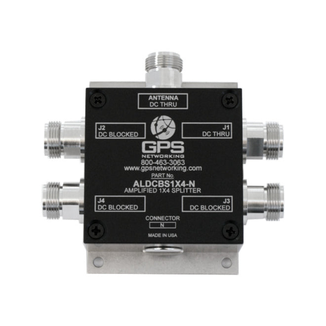 ALDCBS1x4 High Isolated Amplified GPS Splitter
