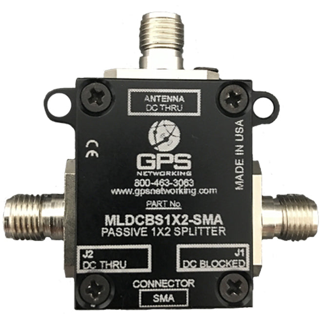 MLDCBS1X2 Passive GPS Splitter