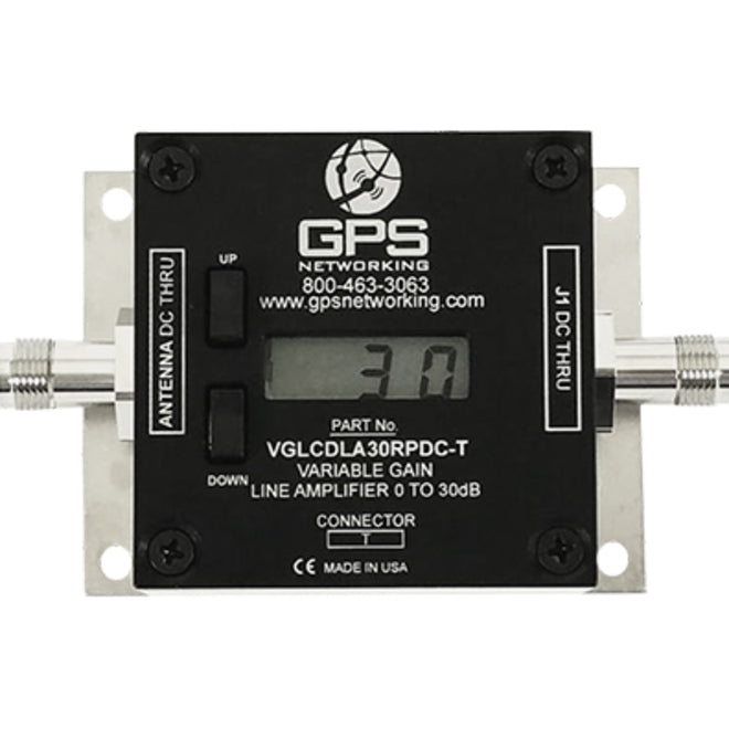 VGLCDLA30RPDC Variable Gain Line Amplifier with LCD Display